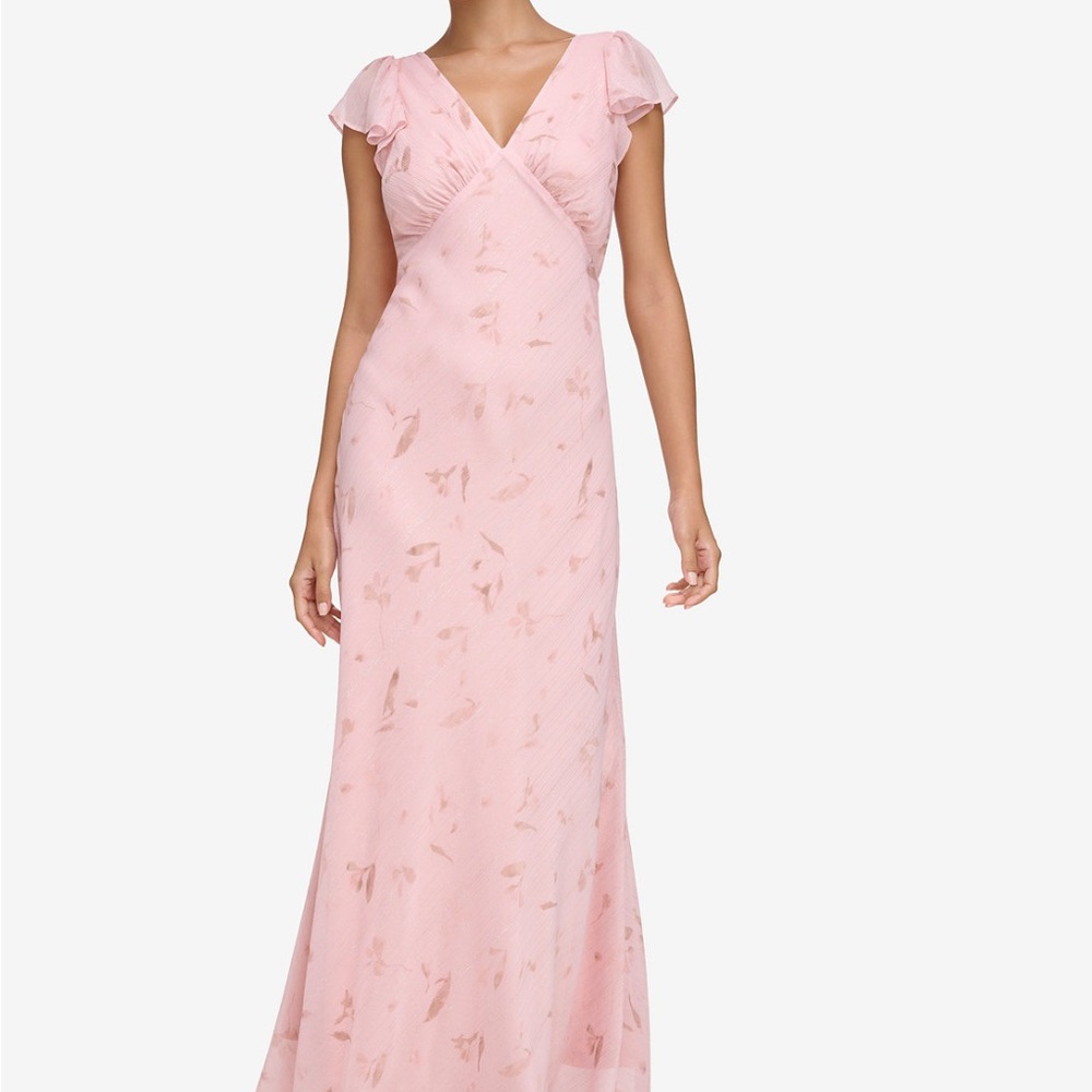 Calvin Klein Soft Pink Maxi Dress